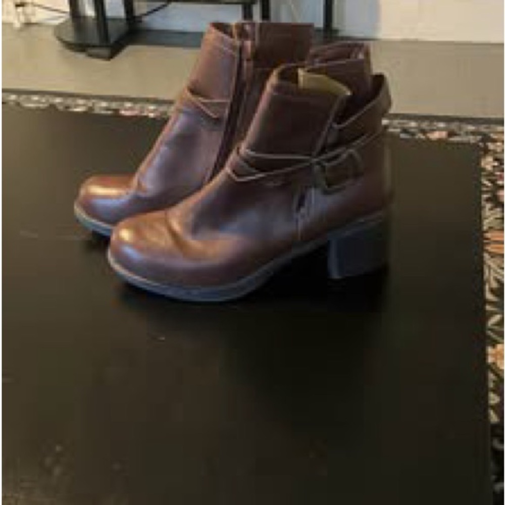 Soho Girls Chocolate Brown Ankle Booties